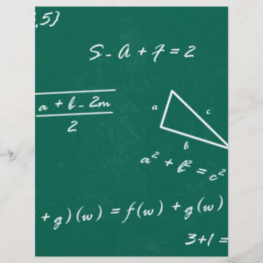 Mathematiklehrerin Algebra Geek (Vorderseite)