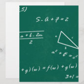 Mathematiklehrerin Algebra Geek (Vorne/Hinten)
