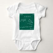 Mathematiklehrerin Algebra Geek Baby Strampler (Vorderseite)