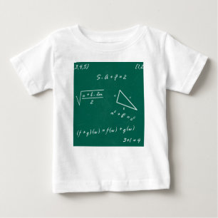 Mathematiklehrerin Algebra Geek Baby T-shirt