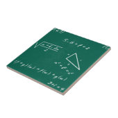 Mathematiklehrerin Algebra Geek Fliese (Seite)