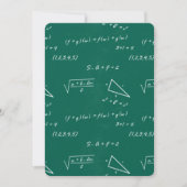 Mathematiklehrerin algebra geek Hochzeitseinladung Einladung (Vorderseite)