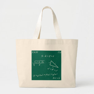 Mathematiklehrerin Algebra Geek Jumbo Stoffbeutel