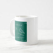 Mathematiklehrerin Algebra Geek Kaffeetasse (Vorderseite Links)