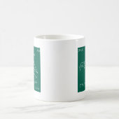 Mathematiklehrerin Algebra Geek Kaffeetasse (Mittel)