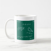 Mathematiklehrerin Algebra Geek Kaffeetasse (Links)