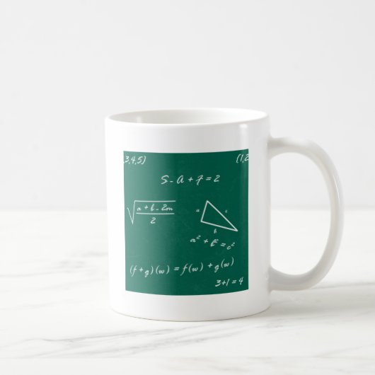 Mathematiklehrerin Algebra Geek Kaffeetasse (Rechts)
