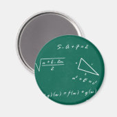 Mathematiklehrerin Algebra Geek Magnet (Vorderseite/Rückseite)