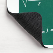Mathematiklehrerin Algebra Geek Mousepad (Ecke)