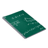 Mathematiklehrerin Algebra Geek Notizblock (Rechte Seite)
