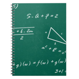 Mathematiklehrerin Algebra Geek Notizblock