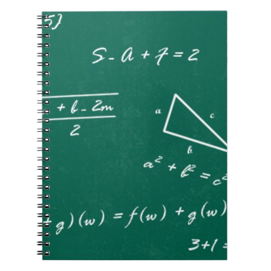 Mathematiklehrerin Algebra Geek Notizblock (Vorderseite)