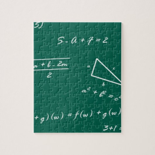 Mathematiklehrerin Algebra Geek Puzzle (Vertikal)