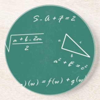 Mathematiklehrerin Algebra Geek Untersetzer