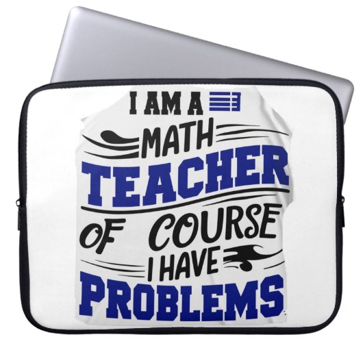 Mathematiklehrerin Jest Laptopschutzhülle (Vorderseite)