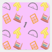 Mathematikmuster auf Rosa