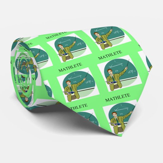 Mathematikregeln Krawatte (Gerollt)