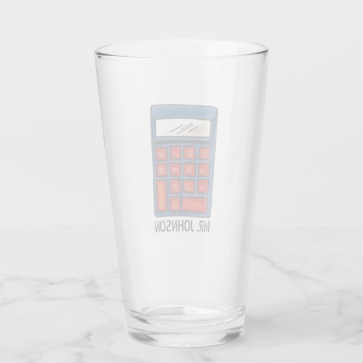 Mathematikschule für Bildung Glas (Rückseite)