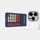 Mathematikschule Nostalgie der 80er Jahre Case-Mate iPhone Hülle (Rückseite (Horizontal))
