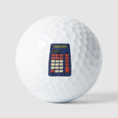Mathematikschule Nostalgie der 80er Jahre Golfball (Vorderseite)