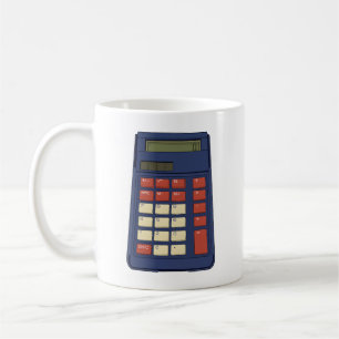Mathematikschule Nostalgie der 80er Jahre Kaffeetasse