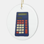 Mathematikschule Nostalgie der 80er Jahre Keramik Ornament (Links)