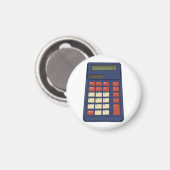 Mathematikschule Nostalgie der 80er Jahre Magnet (Vorderseite/Rückseite)