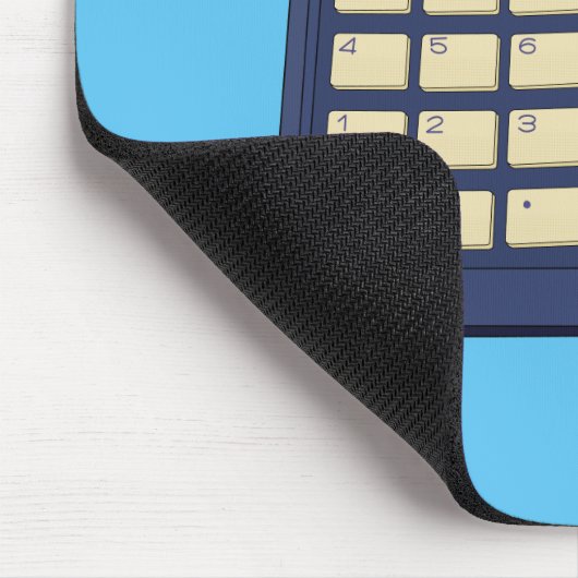 Mathematikschule Nostalgie der 80er Jahre Mousepad (Ecke)