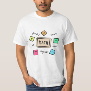 Mathematiksymbole für Studenten und Eltern T-Shirt