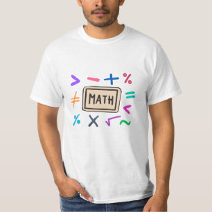 Mathematiksymbole für Studenten und Eltern T-Shirt