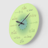 Mathematikuhr Große Wanduhr (Winkel)
