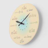 Mathematikuhr Große Wanduhr (Winkel)