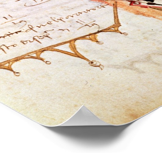 Mathematikunterricht aus einer mathematischen Abha Poster (Ecke)