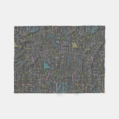 Mathematikunterricht Fleecedecke (Vorderseite (Horizontal))