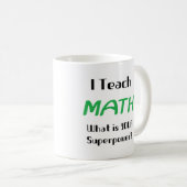 Mathematikunterricht Kaffeetasse (VorderseiteRechts)