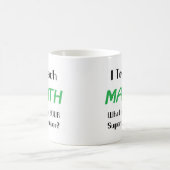 Mathematikunterricht Kaffeetasse (Mittel)