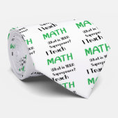 Mathematikunterricht Krawatte (Gerollt)