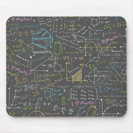 Mathematikunterricht Mousepad (Vorne)