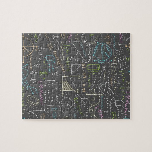 Mathematikunterricht Puzzle (Horizontal)