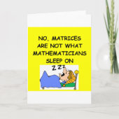 Mathematikwitz Karte (Vorderseite)