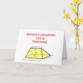 Mathematikwitz Karte (Gelbe Blume)