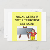 Mathematikwitz Postkarte (Vorne/Hinten)