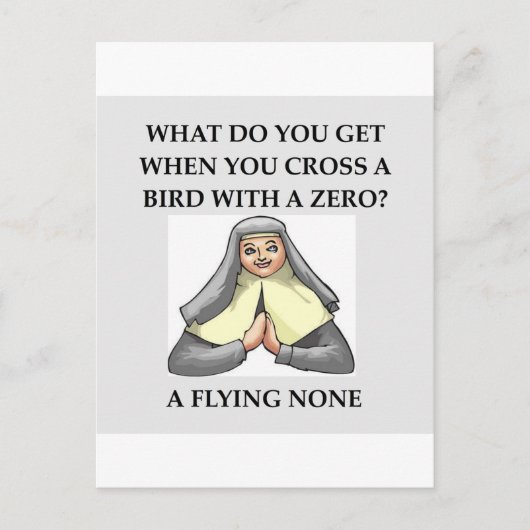 Mathematikwitz Postkarte (Vorderseite)