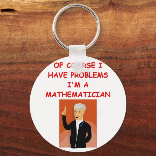 Mathematikwitz Schlüsselanhänger (Vorderseite)