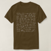 mathematisch T-Shirt (Design vorne)