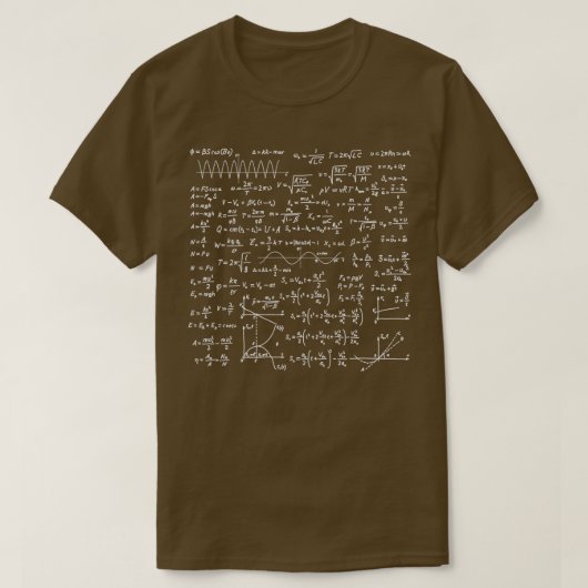 mathematisch T-Shirt (Design vorne)