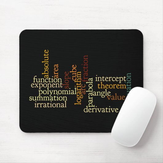 Mathematische Ausdrücke Mousepad (Mit Mouse)
