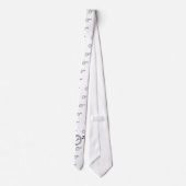 Mathematische Definition von PU Krawatte (Rückseite)