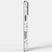 Mathematische Formeln mit weißem Hintergrund Case-Mate iPhone Hülle (Rückseite / Rechts)