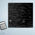 Mathematische Formeln und Gleichungen Schwarz und  Puzzle<br><div class="desc">Grosses Rätsel,  um jeden behalten,  der für eine ganze Weile unterhalten. Dieses Rätsel ist nicht leicht. Die mathematischen Formeln sind weiß auf schwarzem Hintergrund. Dies ist ein großartiges Geschenk für Mathematiker,  Mathematiker,  Mathematiker,  gerade graduiert,  etc. Illustriert und entworfen von Patricia Alvarez.</div>